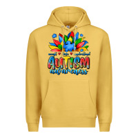 Antique Gold autism awareness accept love understand Premium Hoodie - JahusDesignShop
