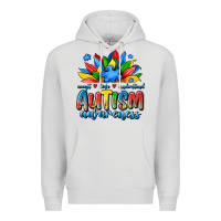 Dove Grey autism awareness accept love understand Premium Hoodie - JahusDesignShop