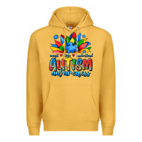 Mustard autism awareness accept love understand Premium Hoodie - JahusDesignShop