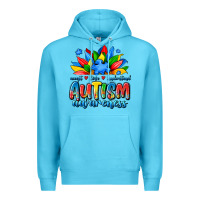 Ocean Blue autism awareness accept love understand Premium Hoodie - JahusDesignShop