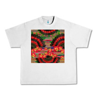 Lunar Rock spanish hand fan seamless pattern Urban Heavy Tee - BundleAndBundleShop