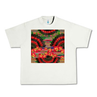 Pistachio spanish hand fan seamless pattern Urban Heavy Tee - BundleAndBundleShop