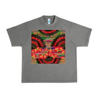 Tornado spanish hand fan seamless pattern Urban Heavy Tee - BundleAndBundleShop