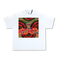 White spanish hand fan seamless pattern Urban Heavy Tee - BundleAndBundleShop
