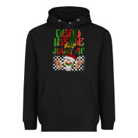 Black dead inside but jolly af Heavyweight Hoodie - BarkalooDesign