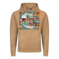 Vintage Camel all i need are books and wine Vintage Hoodie - JahusDesignShop