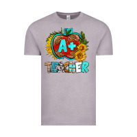 A+ Teacher Apple Vintage Tee | Teevron