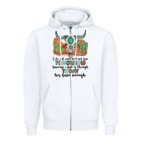 White i do not and will not fear tomorrow Zipper Hoodie - MaliasSmallBusiness