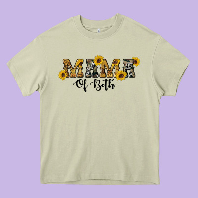 Western Mama Of Both Heavy Core Tee Designed By Artiststas