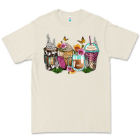 Bone floral coffee cups Premium Tee - Zillion Design Studio