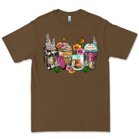 Cacao floral coffee cups Premium Tee - Zillion Design Studio