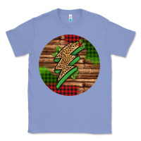 Colony Blue leopard lightning bolt Christmas Classic Tee - Jasminsmagicworld