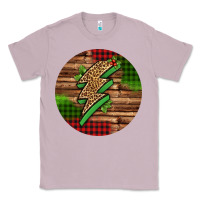 Lilac leopard lightning bolt Christmas Classic Tee - Jasminsmagicworld