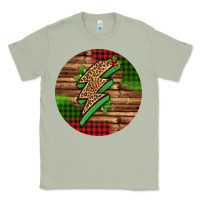 Matcha leopard lightning bolt Christmas Classic Tee - Jasminsmagicworld