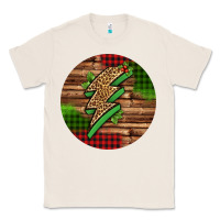 Natural leopard lightning bolt Christmas Classic Tee - Jasminsmagicworld