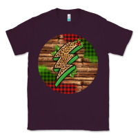 Plum leopard lightning bolt Christmas Classic Tee - Jasminsmagicworld
