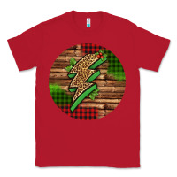 Red leopard lightning bolt Christmas Classic Tee - Jasminsmagicworld