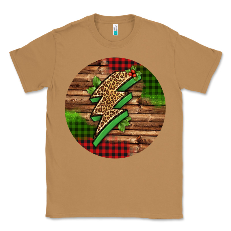 Leopard Lightning Bolt Christmas Classic Tee by Jasminsmagicworld | Teevron
