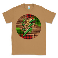Toasted Coconut leopard lightning bolt Christmas Classic Tee - Jasminsmagicworld