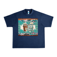 Navy iced coffee because my sarcasm need to stay hydrated Urban Heavy Tee - Artiststas
