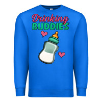 True Royal drinking buddies baby bottle Premium Sweatshirt - Jasminsmagicworld