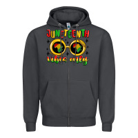 Smoke juneteenth vibes only Zipper Hoodie - MaliasSmallBusiness