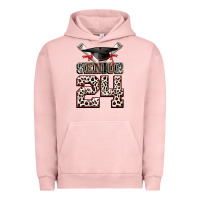 Pigment Salmon senior 24 Urban Hoodie - CowGirlArtShop