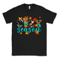 Black cozy season with coffee cup Classic Tee - AdoDesignShop