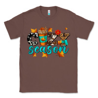 Chestnut cozy season with coffee cup Classic Tee - AdoDesignShop
