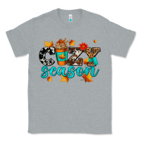 Heather Grey cozy season with coffee cup Classic Tee - AdoDesignShop