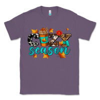Lavender cozy season with coffee cup Classic Tee - AdoDesignShop