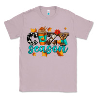 Lilac cozy season with coffee cup Classic Tee - AdoDesignShop