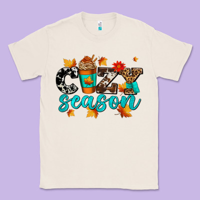 Cozy Season With Coffee Cup Classic Tee Designed By Adodesignshop