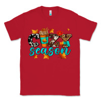 Red cozy season with coffee cup Classic Tee - AdoDesignShop