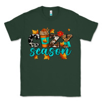 Sports Green cozy season with coffee cup Classic Tee - AdoDesignShop