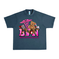 Midnight Navy valentines day lvn licensed vocational nurse Urban Heavy Tee - AdoDesignShop