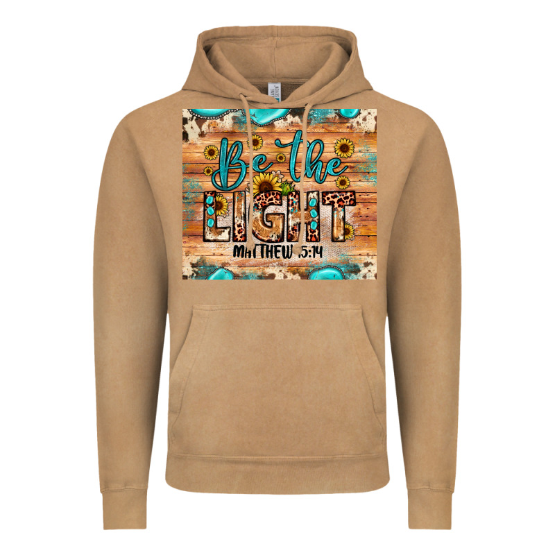 Be The Light Matthew 5 14 Vintage Hoodie by JahusDesignShop | Teevron