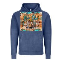 Vintage Denim be the light matthew 5 14 Vintage Hoodie - JahusDesignShop