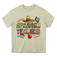 Mossy spanish teacher Heavy Core Tee - texasbilliewilder