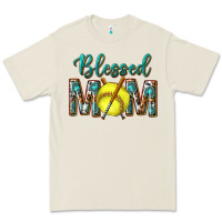 Bone western blessed mom with softball Premium Tee - texasbilliewilder