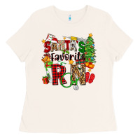 Bone santa's favorite rn Ladies Tee - Zillion Design Studio
