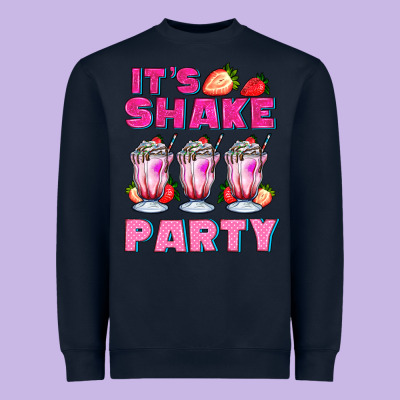 Its Shake Party With Milkshake Heavyweight Sweatshirt Designed By Adodesignshop