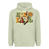 Matcha groovy hello fall Heavyweight Hoodie - BarkalooDesign