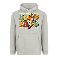 Moon Dust groovy hello fall Heavyweight Hoodie - BarkalooDesign