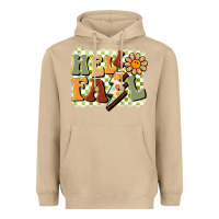 Mushroom groovy hello fall Heavyweight Hoodie - BarkalooDesign