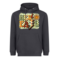 Smoke groovy hello fall Heavyweight Hoodie - BarkalooDesign