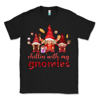 Black chilling with my gnomies Classic Tee - NancyCooperArtShop