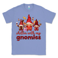 Colony Blue chilling with my gnomies Classic Tee - NancyCooperArtShop