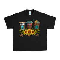 Black coffee group and sunflowers Urban Heavy Tee - Artiststas