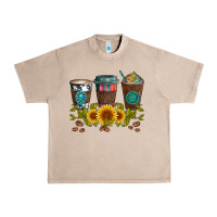 French Oak coffee group and sunflowers Urban Heavy Tee - Artiststas